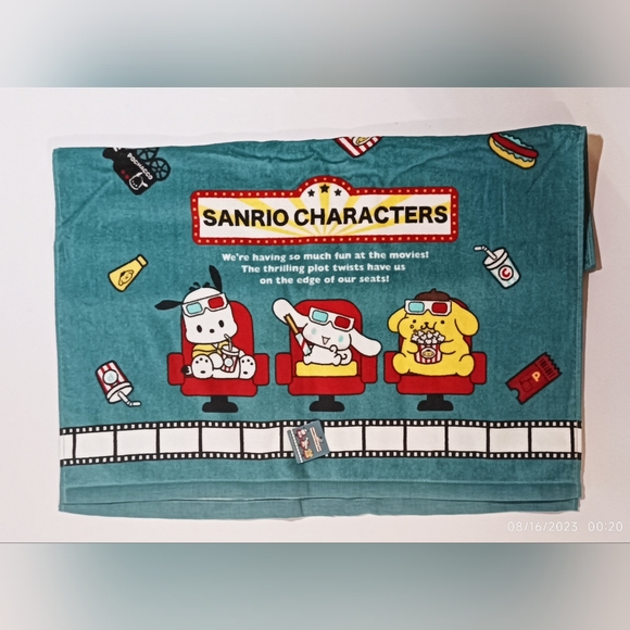 Sanrio characters movie theater/cinema bath towel - Picture 6 of 7